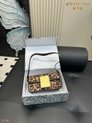 Dior Signature Hobo Leopard Print Bag - Timeless Elegance