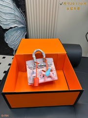 HermÃ¨s Birkin Sellier Faubourg House Bag - Premium Cowhide Leather