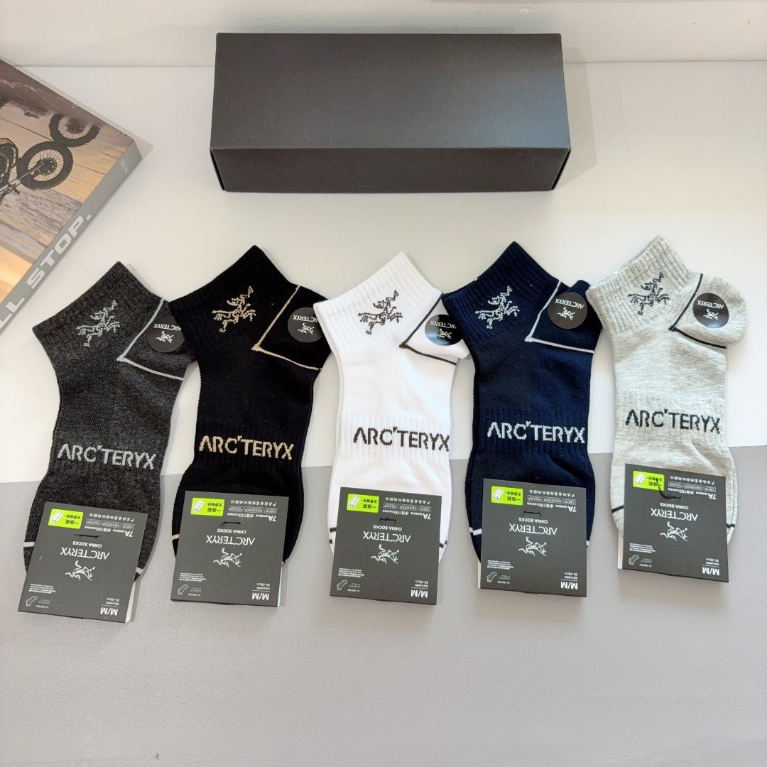 ARC'TERYX Cotton Boat Socks - 5 Pairs