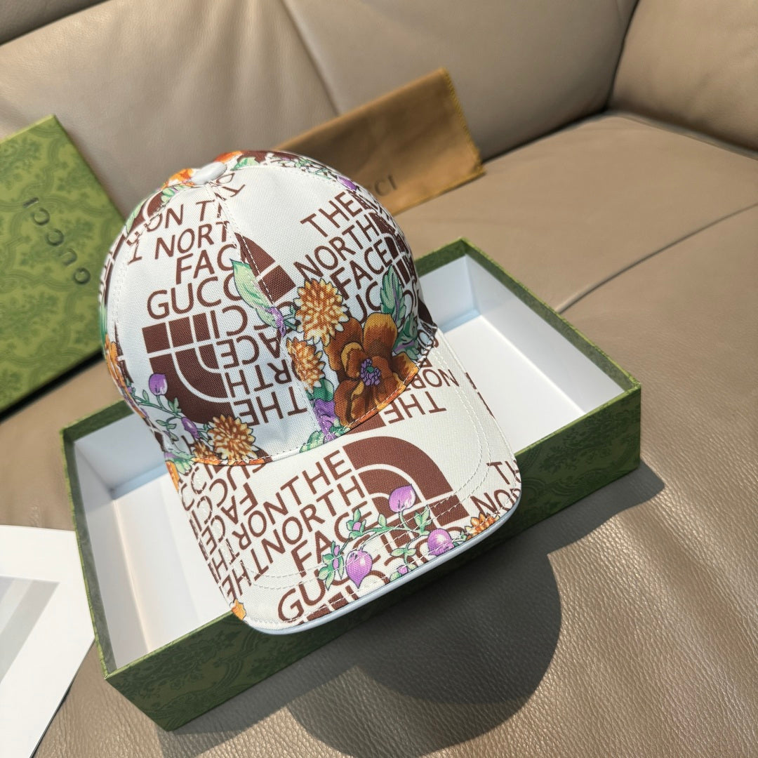 Gucci North Print Adjustable Baseball Cap