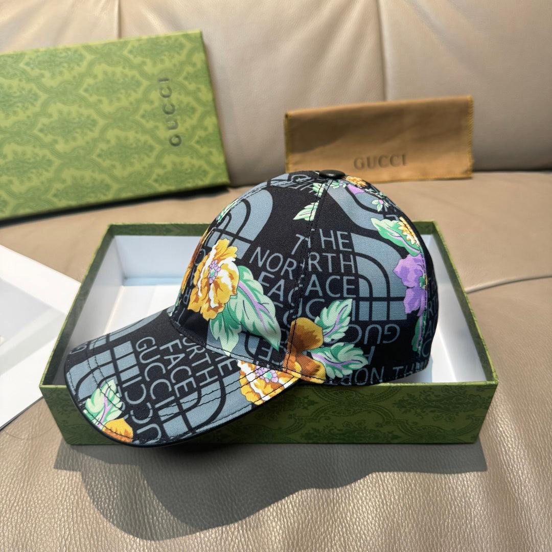 Gucci North Print Baseball Cap - Unisex Adjustable Hat