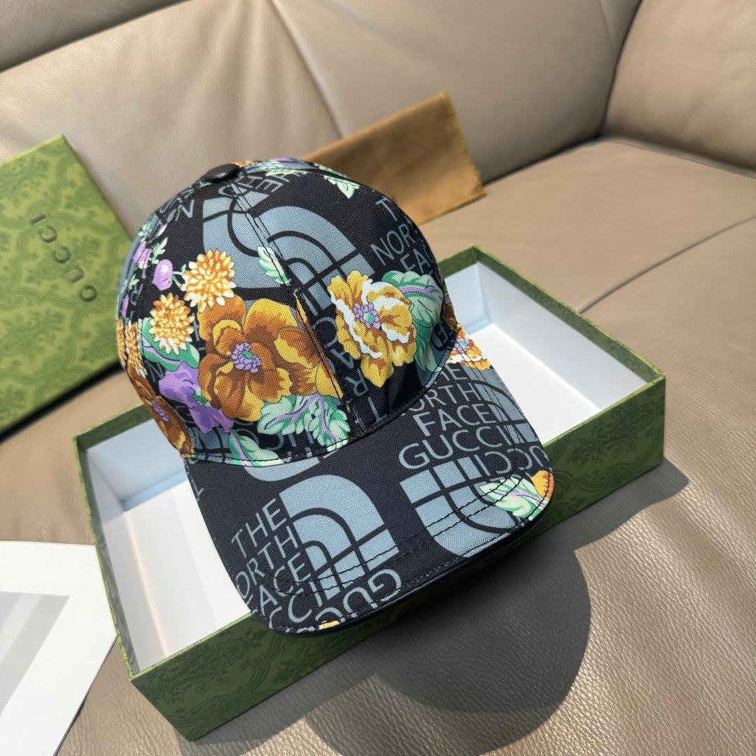 Gucci North Print Baseball Cap - Unisex Adjustable Hat