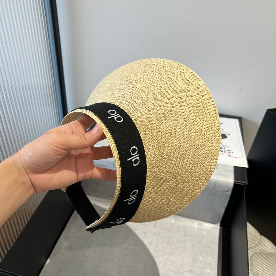 Alo Empty Top Straw Hat - Stylish Sun Protection