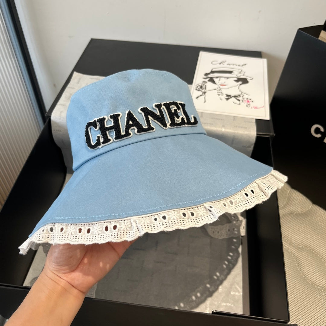 Chanel Denim Bucket Hat - Comfortable & Stylish