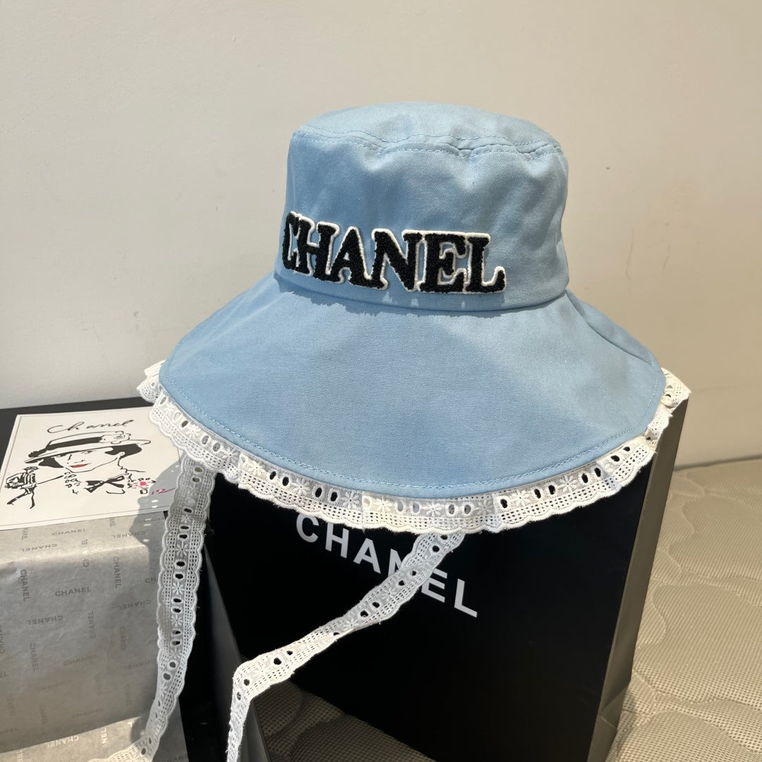 Chanel Denim Bucket Hat - Comfortable & Stylish