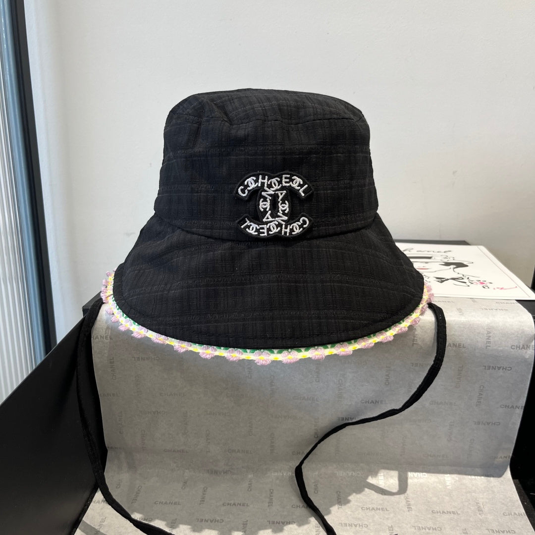 Chanel Bucket Hat - Stylish 57cm Head Circumference