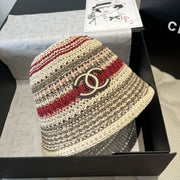 Chanel Knitted Bucket Hat - Head Circumference 57cm