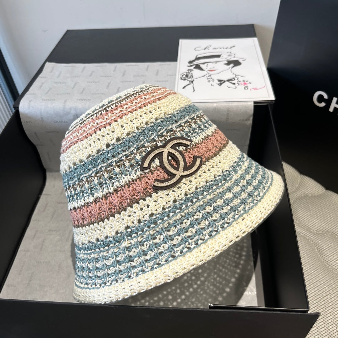 Chanel Knitted Bucket Hat - Stylish Comfort for Your Wardrobe