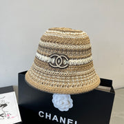 Chanel Knitted Bucket Hat - Stylish and Comfortable