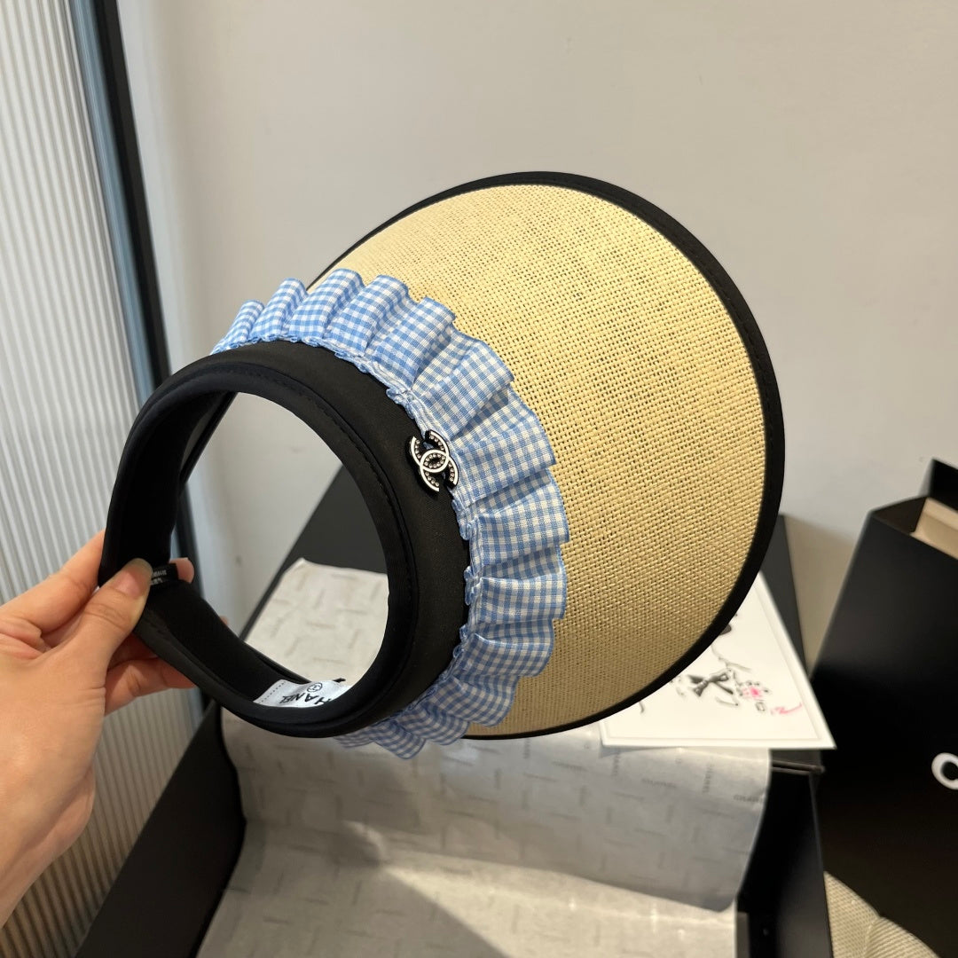 Chanel Classic Empty Top Sun Hat