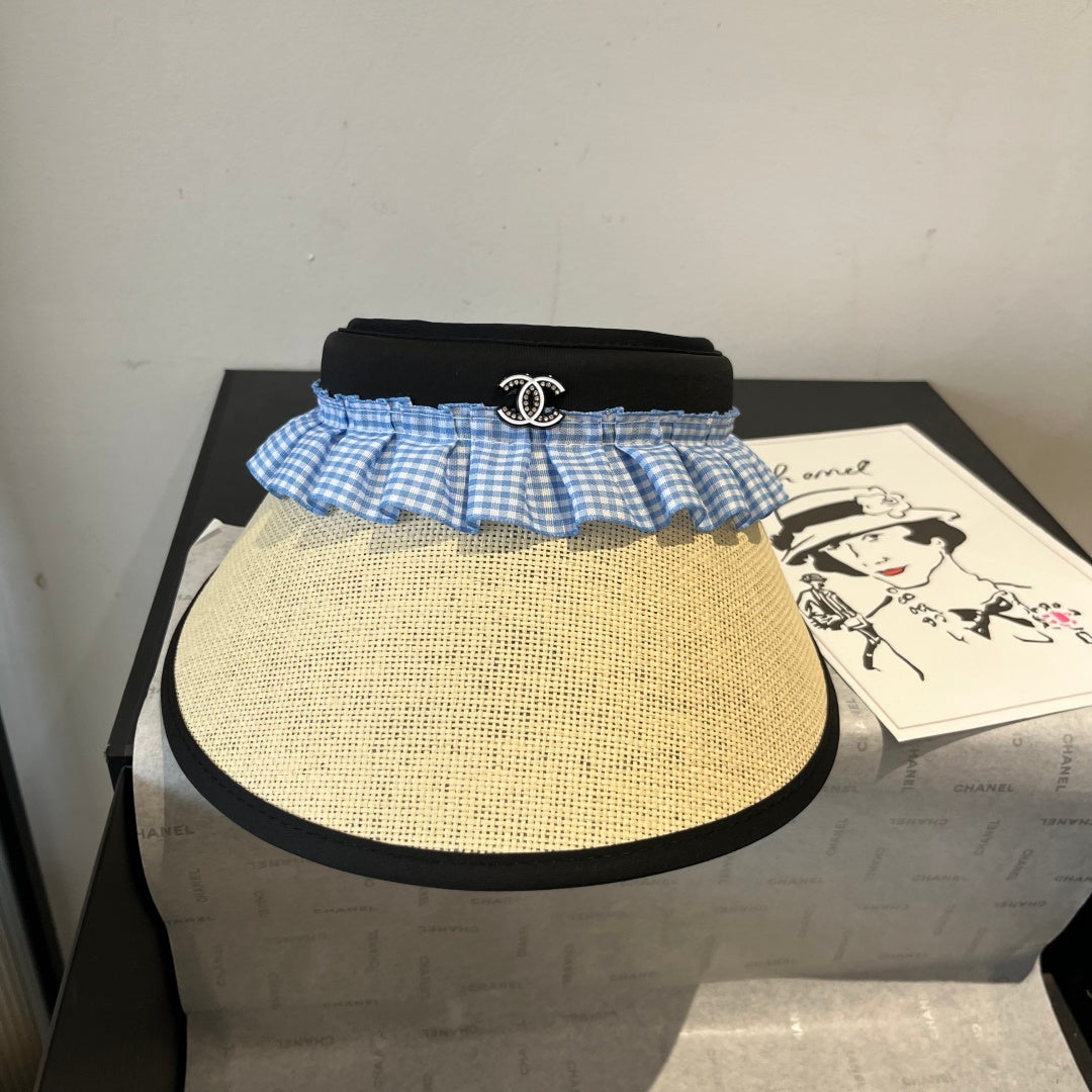 Chanel Classic Empty Top Sun Hat