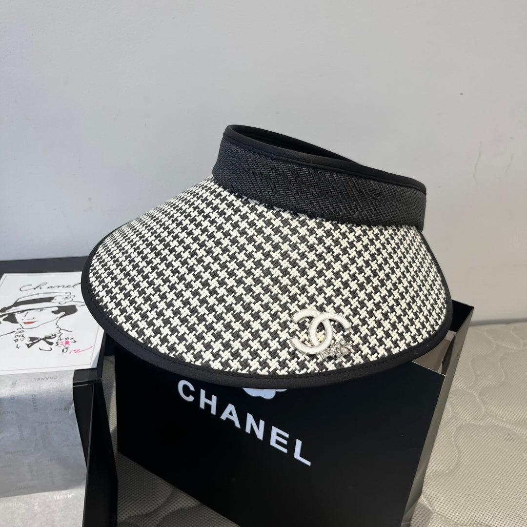 Chanel Empty Top Sun Hat - Stylish UV Protection