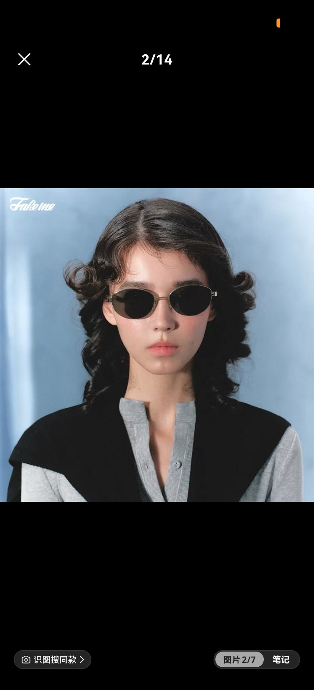 FAKEME Backbone Sunglasses - Stylish and Durable - Size 55-20-148