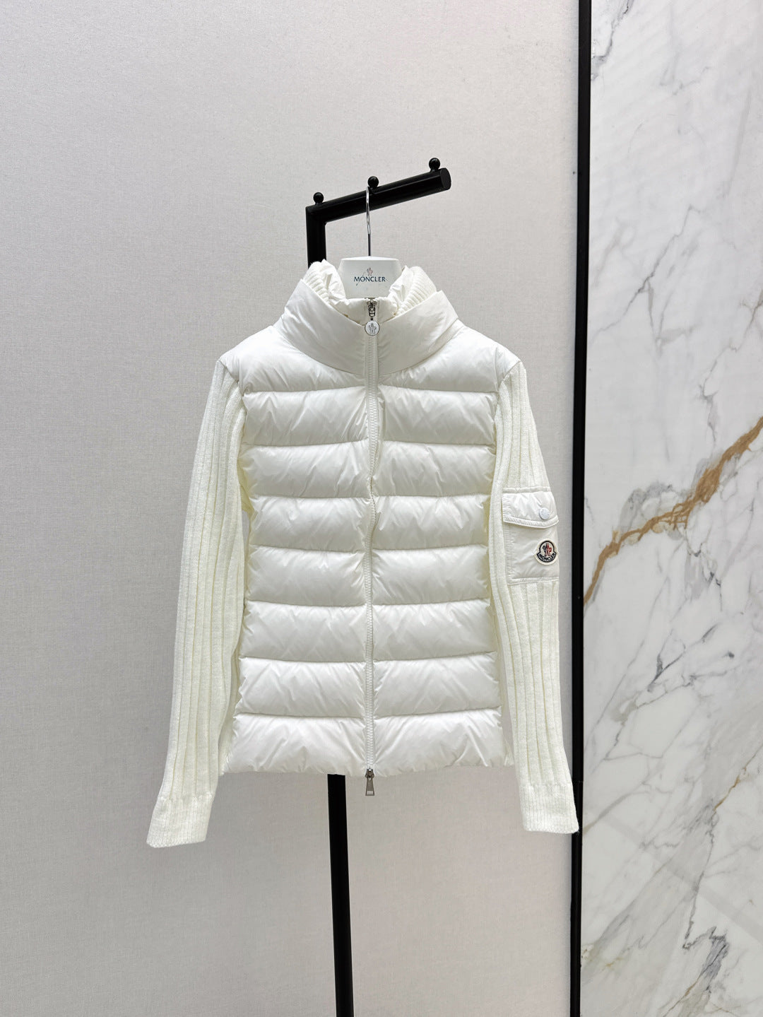 Moncler Women's Dual-Wear Windproof Hooded Down Jacket - Lightweight Winter Outerwear