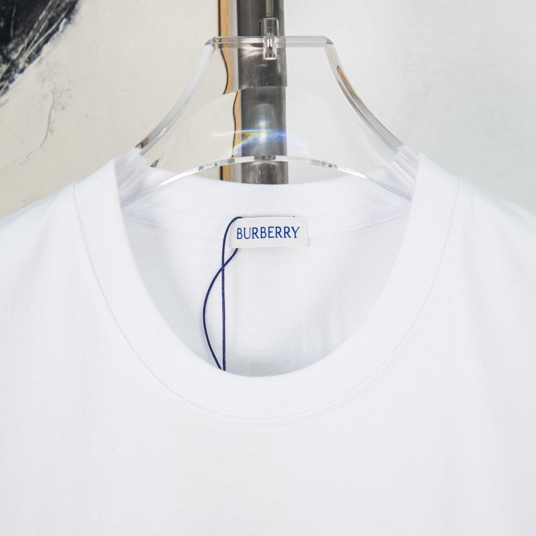 Burberry 270g Round Neck Short-Sleeved T-Shirt - Premium Quality