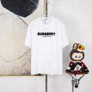 Burberry 270g Designer Round Neck Short-Sleeved T-Shirt