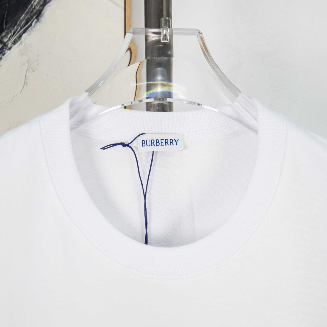 Burberry Classic Color-Block Short-Sleeve T-Shirt - Premium Quality