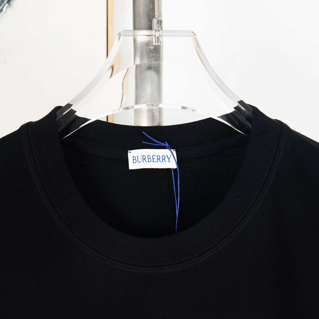 Burberry 270g Short-Sleeved T-Shirt - Classic TB Logo