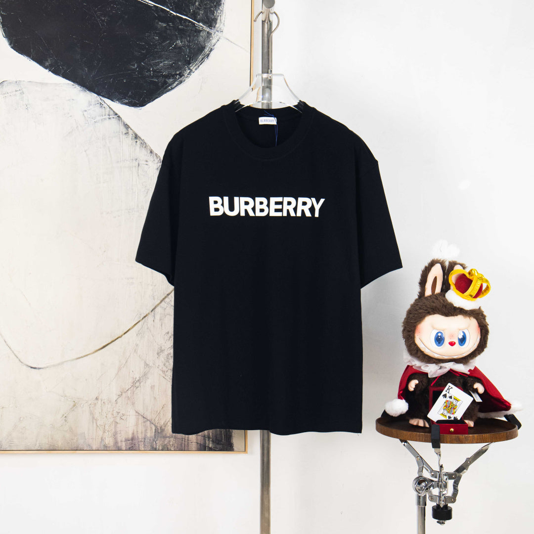 Burberry 270g Short-Sleeved T-Shirt - Classic TB Logo