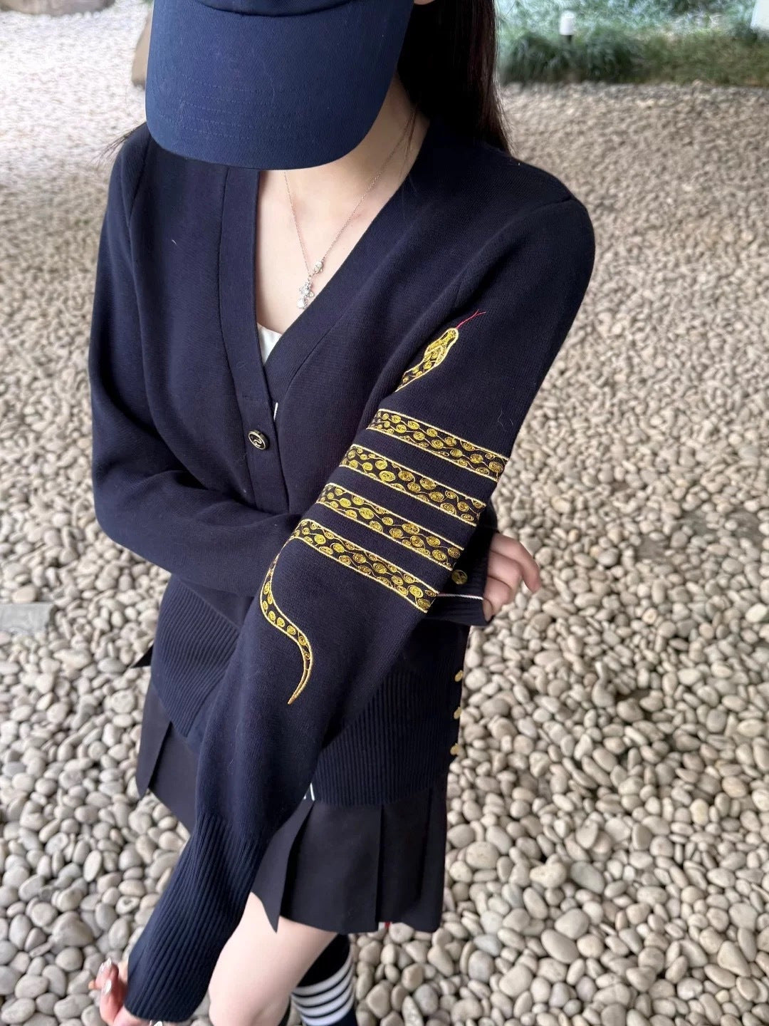 Limited Edition Thom Browne Year of the Snake Women's Cardigan