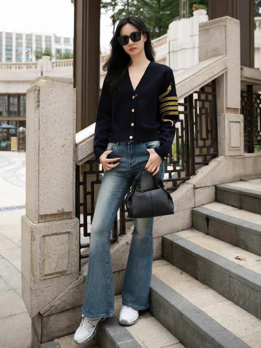 Limited Edition Thom Browne Year of the Snake Women's Cardigan