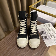 High-Quality Canvas Rick Owens Sneakers - Size 34-44
