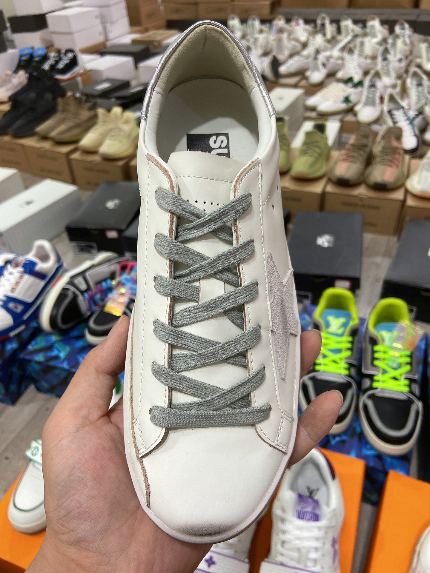 Golden Goose Super Star Distressed Sneakers - Celebrity-Approved Comfort