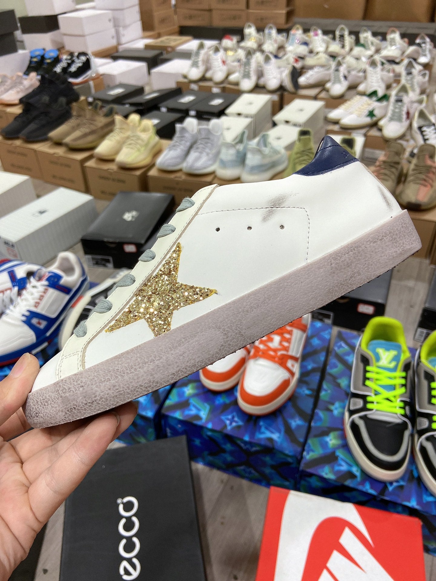 Golden Goose Super Star Dirty Sneakers - Celebrity Style