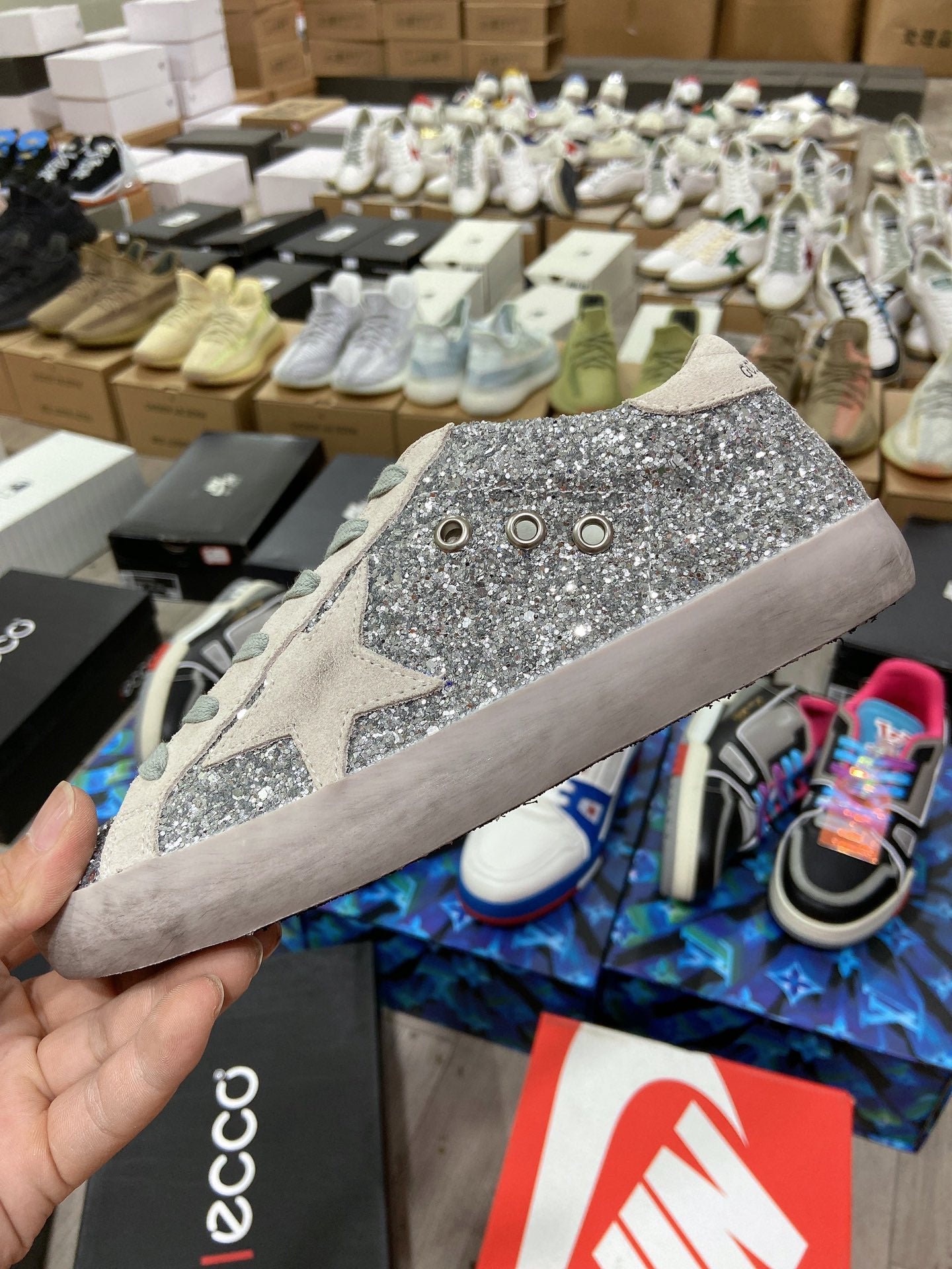 Golden Goose Superstar Distressed Sneakers - Celebrity Choice