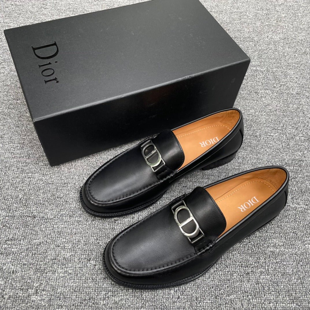 Dior CD Series Handmade Leather Shoes â€“ Goodyear Cold Bonding Craftsmanship