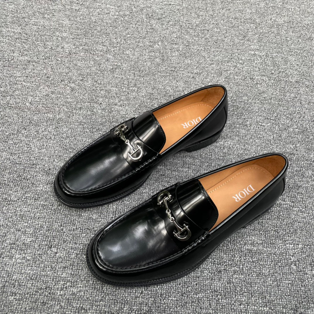 Dior Goodyear Leather Loafers - Handcrafted Italian Luxury