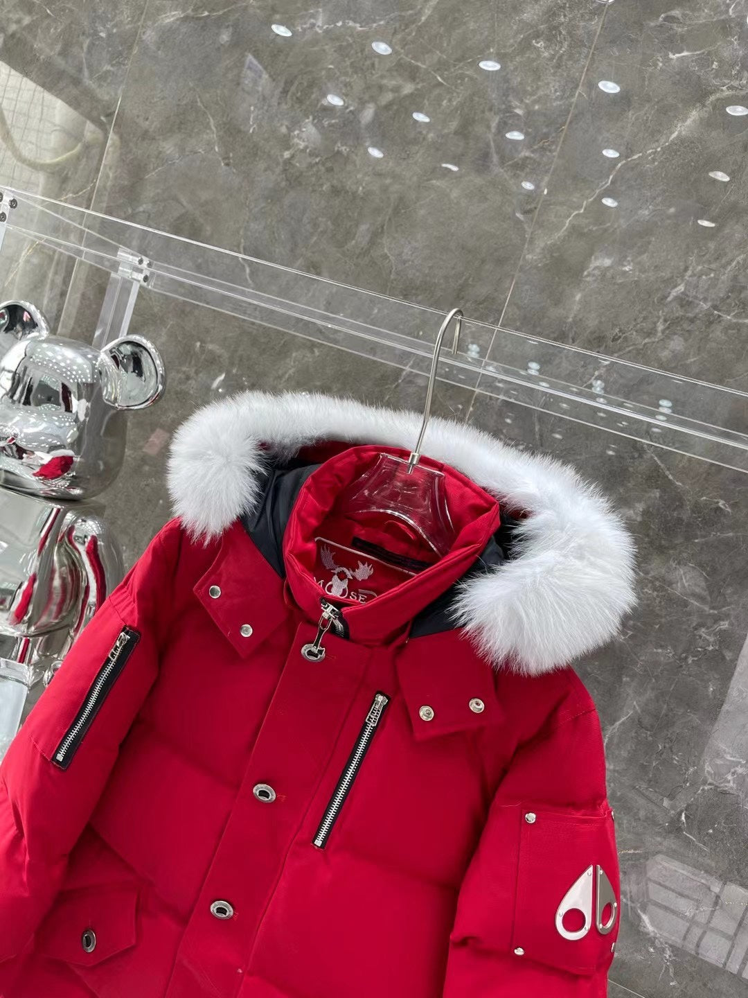 Moose Knuckles Men's Short Down Jacket - Premium Cold Weather Gear