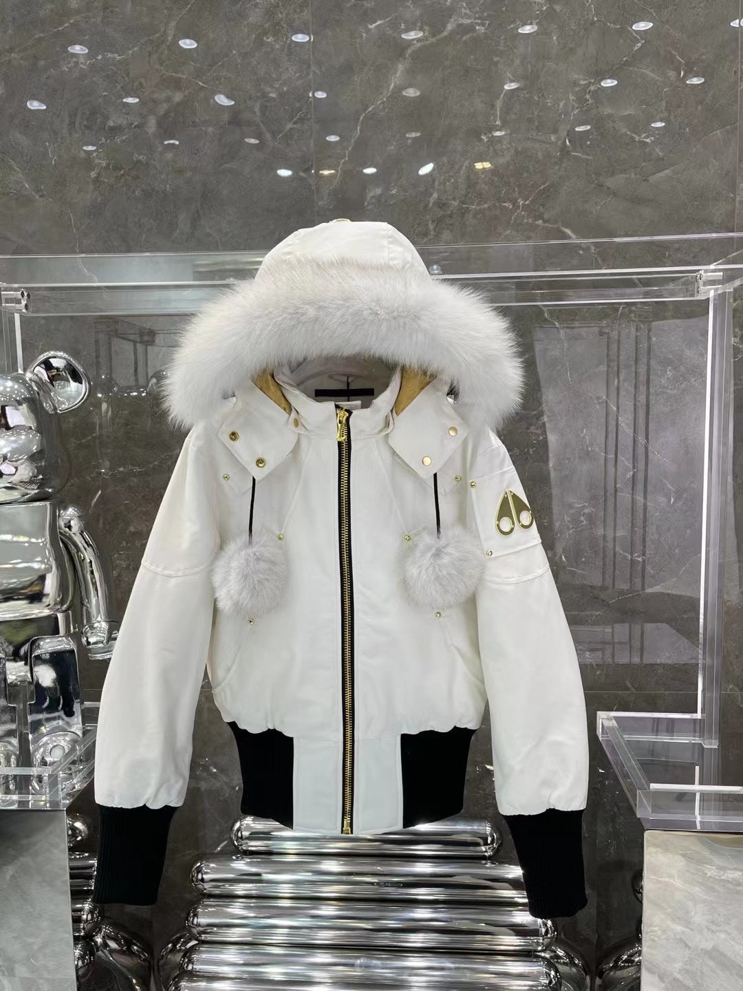 Women's MOOSEKNUCKLES Lake Down Jacket - Golden Scissors Collection