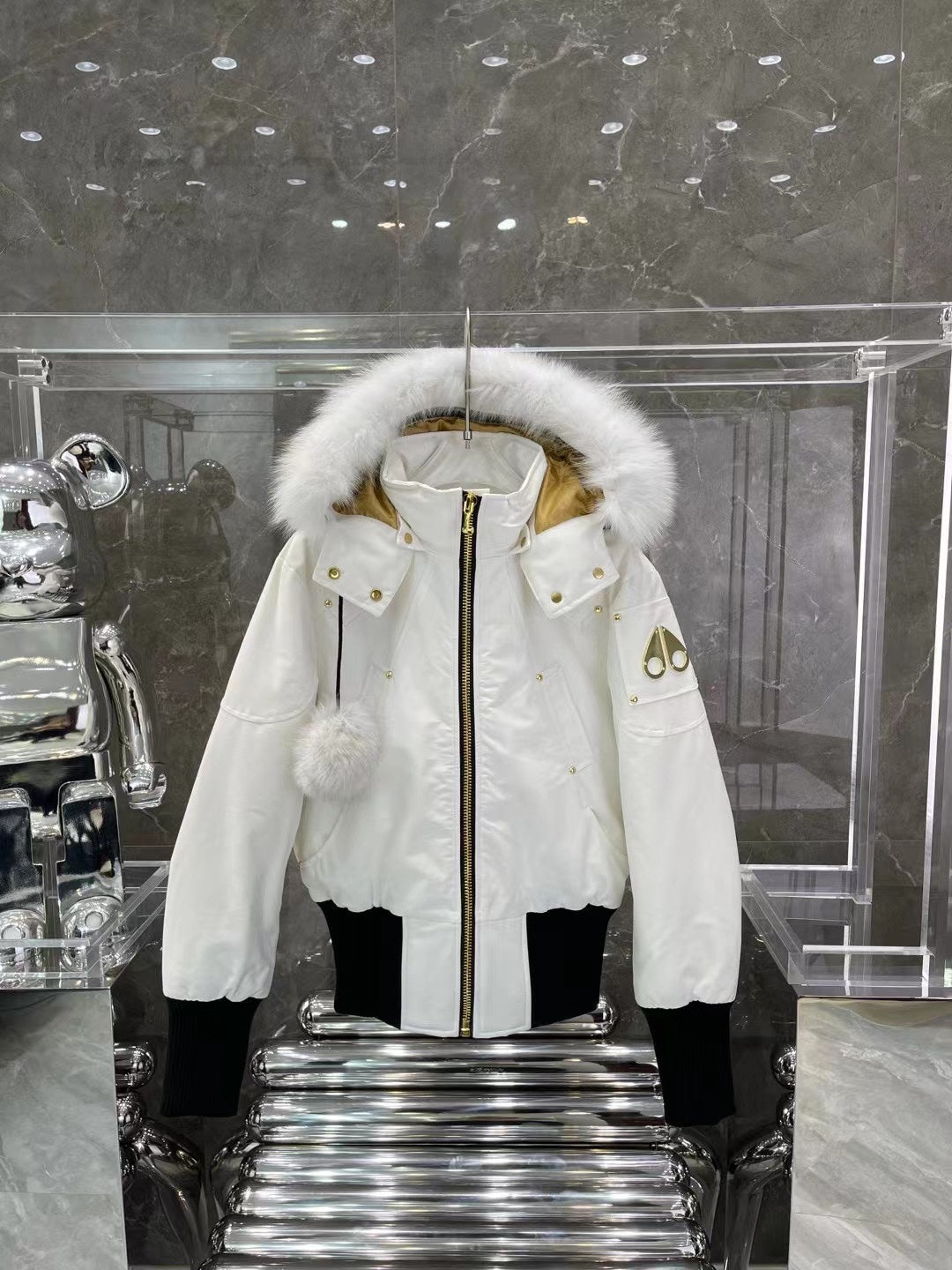 Women's MOOSEKNUCKLES Lake Down Jacket - Golden Scissors Collection