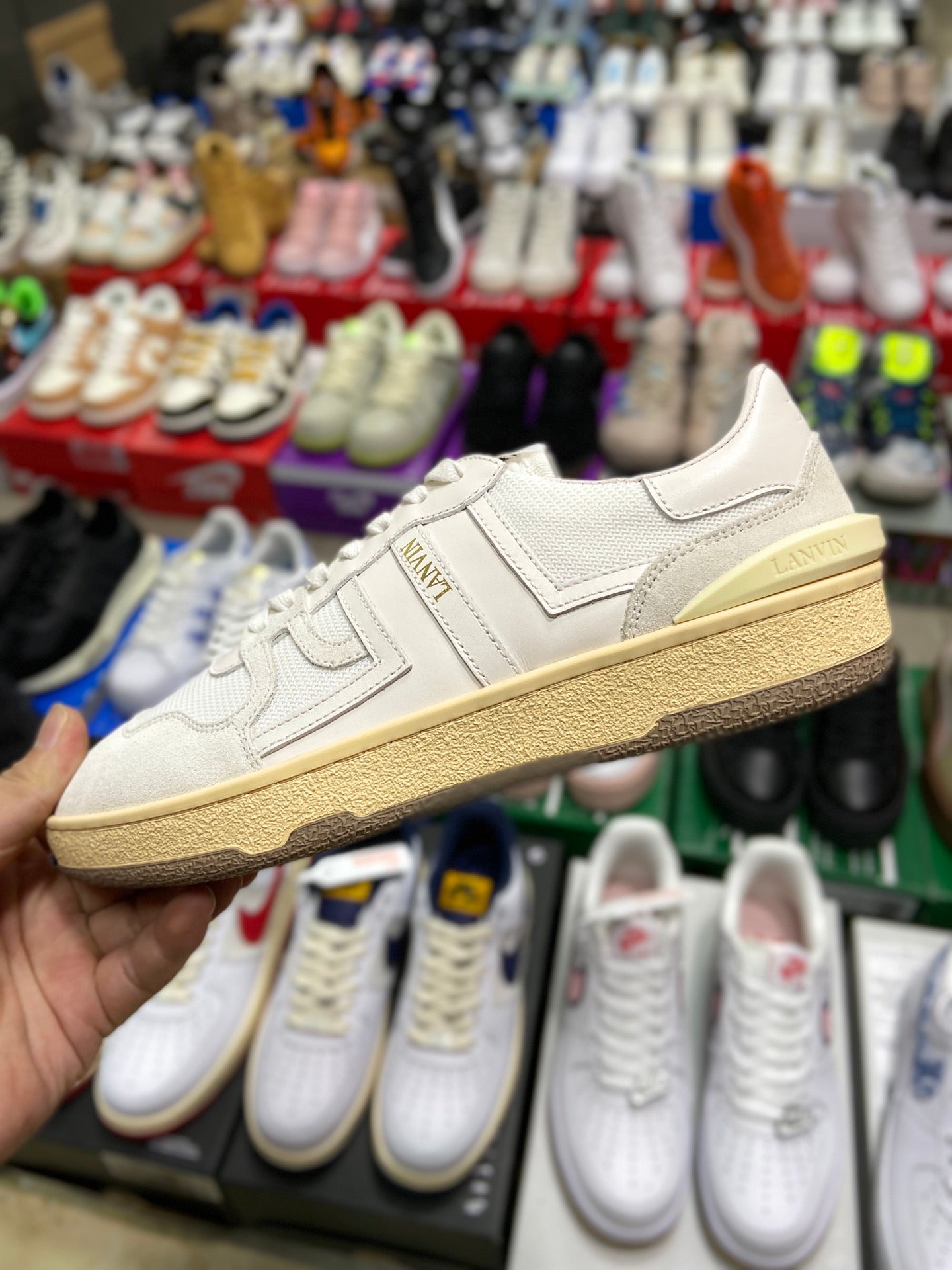 LANVIN CURB Series Casual Sports Shoes - Trendy & Eco-Friendly