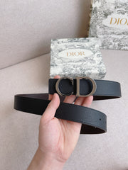 Dior Men's Casual Belt - Stylish and Versatile 35mm