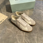 Lanvin Beige Sneakers - Timeless French Elegance