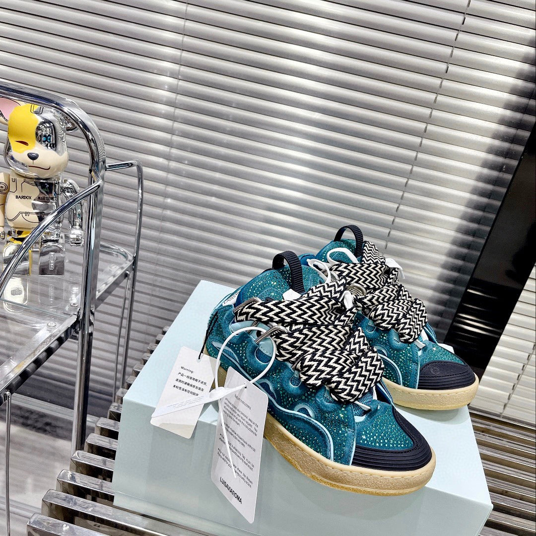 LANVIN 1990s-Inspired Couple's Bread Sneakers