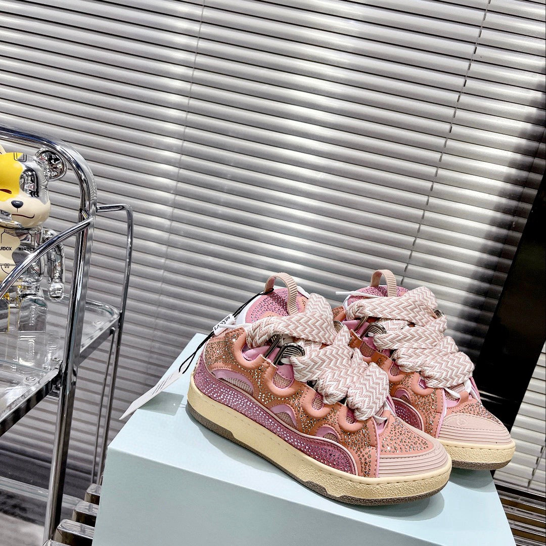 LANVIN 90s-Inspired Couple's Bread Sneakers - Limited Edition