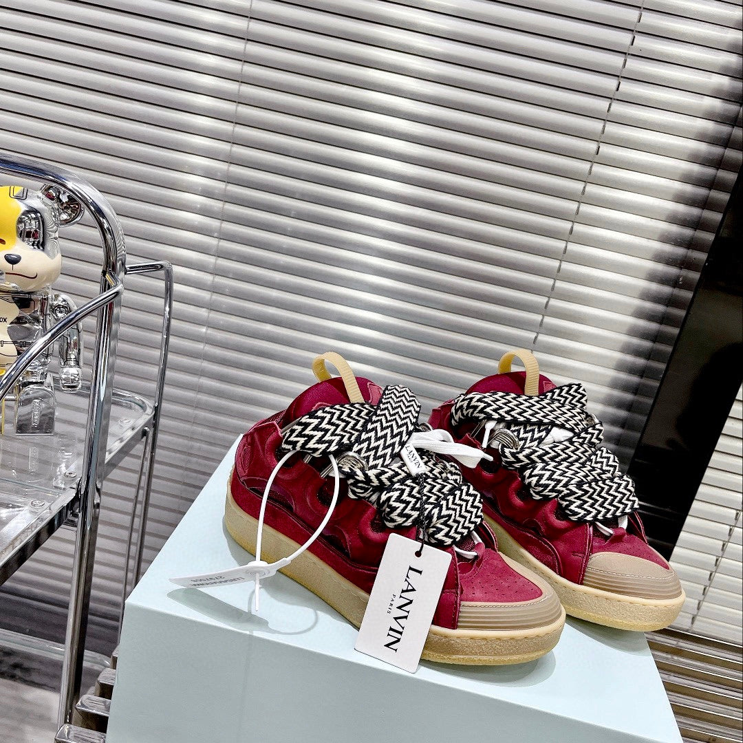LANVIN 1990s-Inspired Bread Sneakers â€“ Premium Comfort & Style