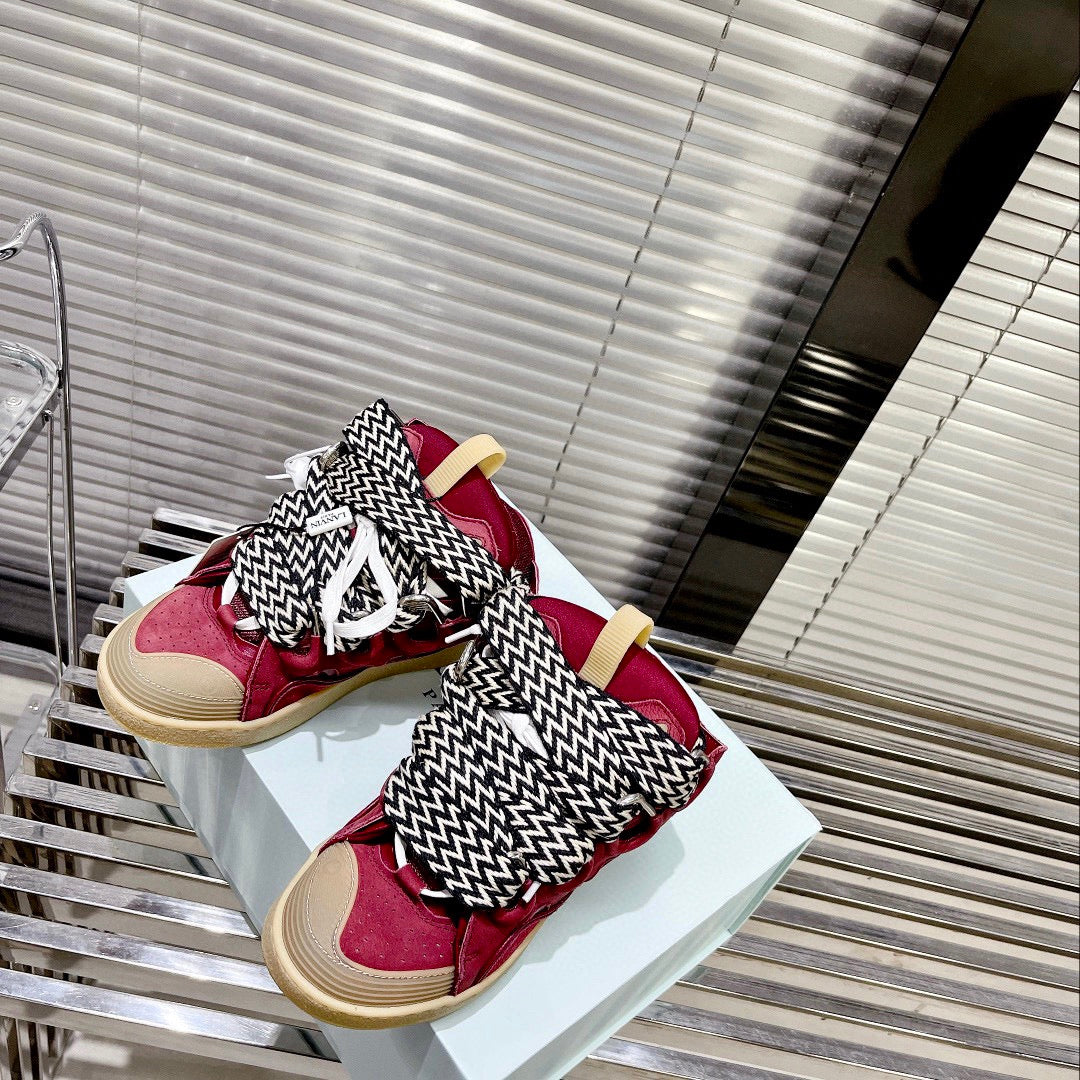 LANVIN 1990s-Inspired Bread Sneakers â€“ Premium Comfort & Style