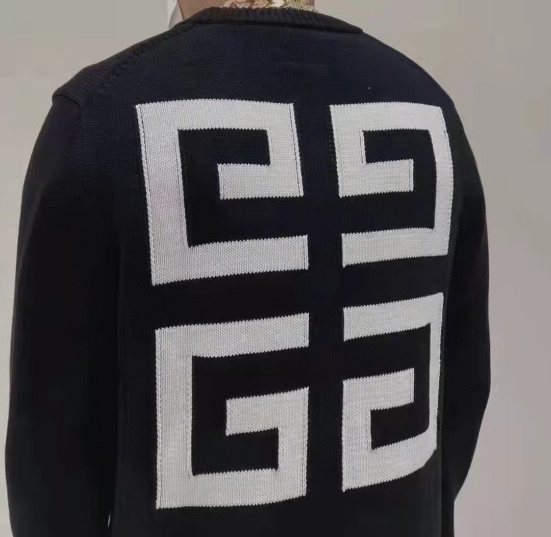 Givenchy 24FW Logo Crew Neck Sweater for Men