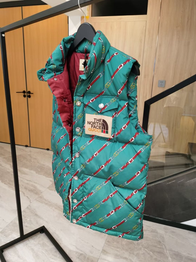 The North Face x Gucci Down Vest - Luxury Winter Outerwear