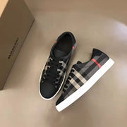 Men's Vintage Plaid Low-Top Sneakers