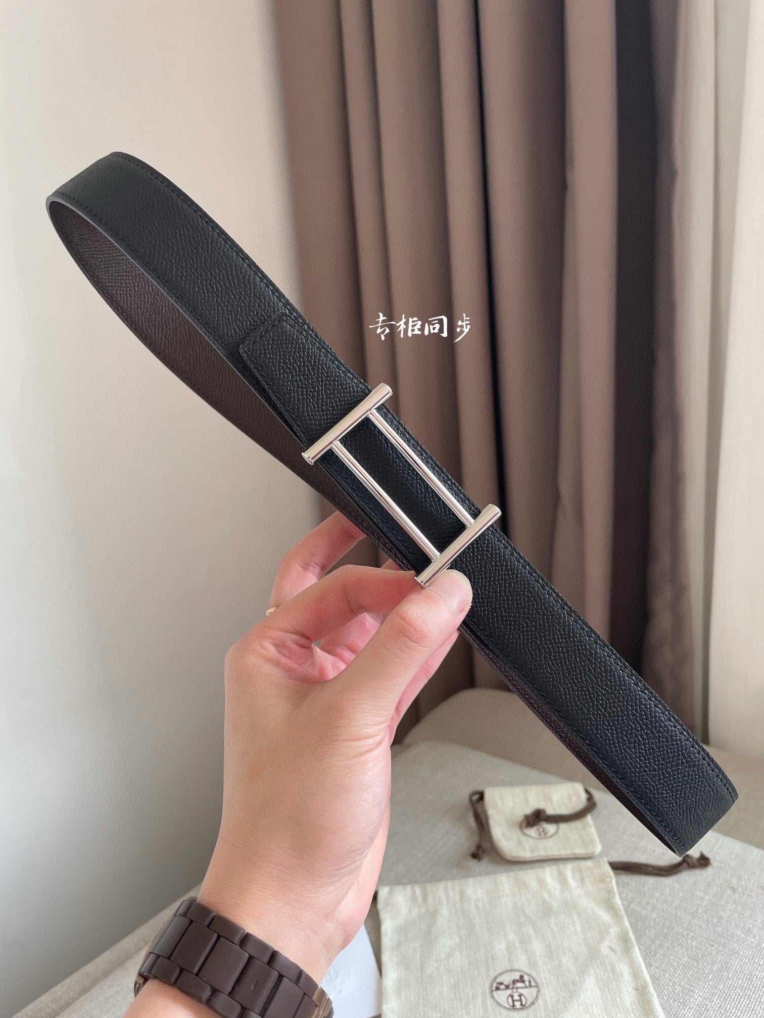 Hermes Double-Sided Epsom Leather Belt - 32MM