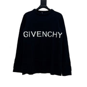 Givenchy 24FW Logo Crew Neck Sweater - Premium Cotton