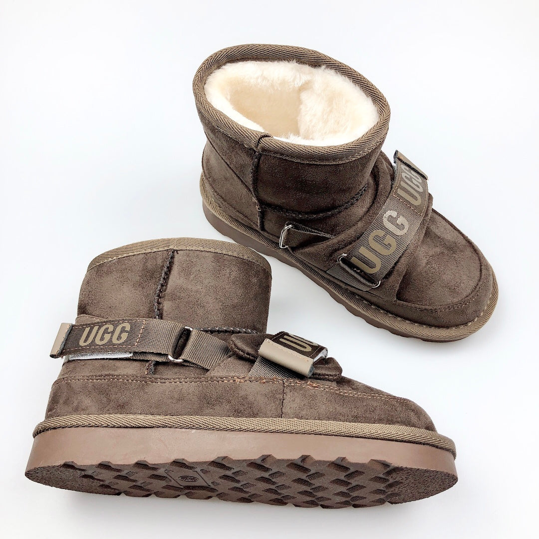Zhou Dongyu-Inspired UGG2822 Kids' Motorcycle Snow Boots
