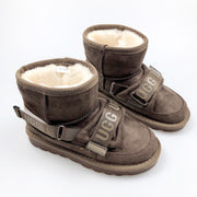 Zhou Dongyu-Inspired UGG2822 Kids' Motorcycle Snow Boots