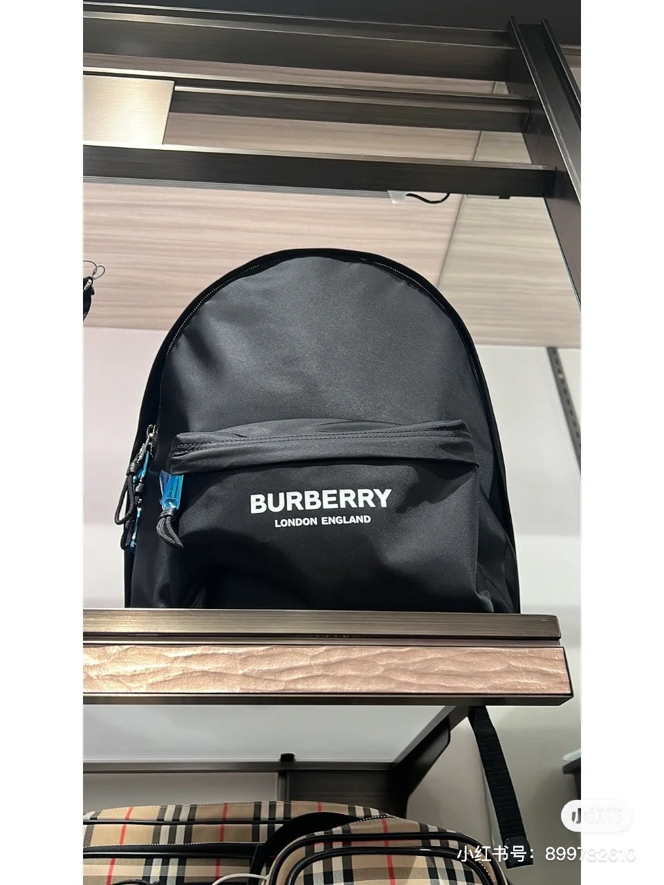 Luxury Burberry Canvas Backpack for Everyday Use