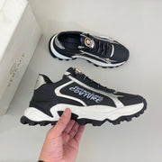 Versac Fansi Low-Top Sneakers â€“ Premium Cowhide & Sheepskin